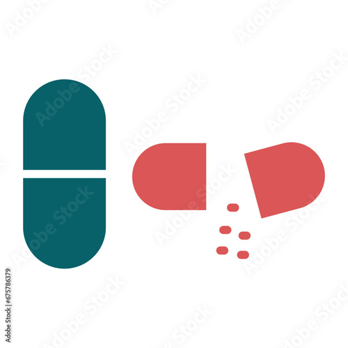 Vector Design Capsule Icon Style