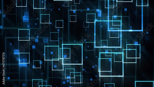 Abstract Squares Background