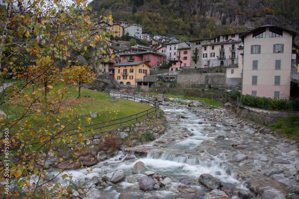 village in the mountains Branzi
