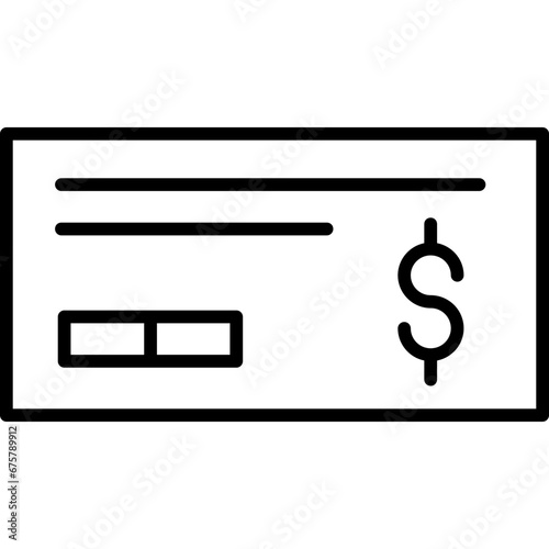 Cheque Icon