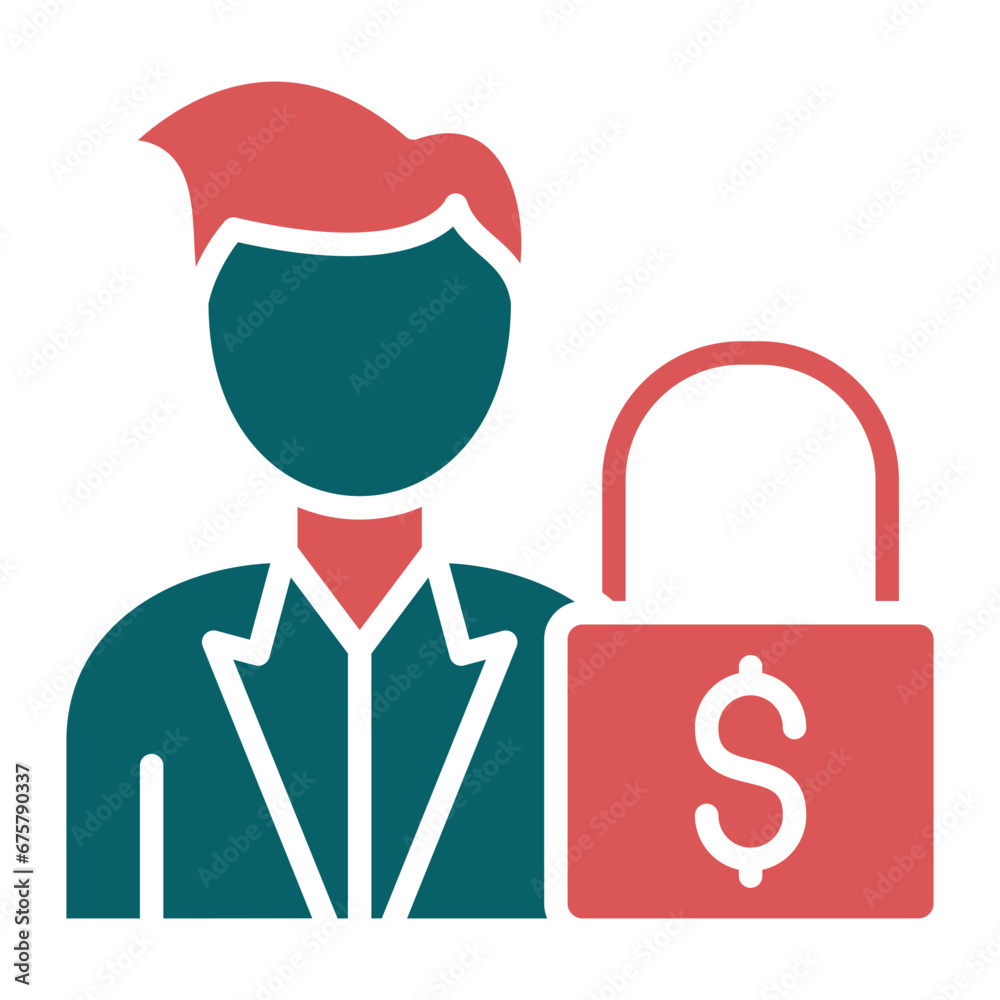 Vector Design Private Offering Icon Style Vector Design Private Offering Icon Style