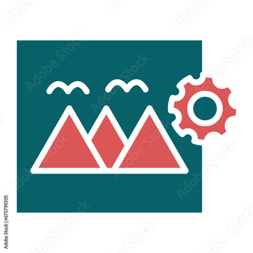 Vector Design Project Image Icon Style