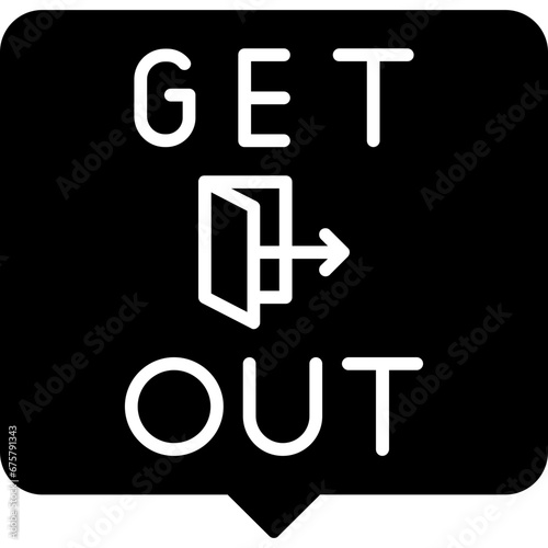 Get Out Icon