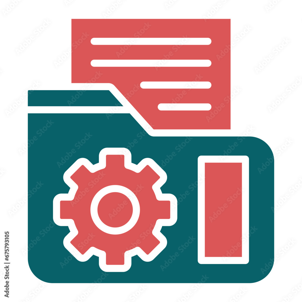 Vector Design Documents Management Icon Style Vector Design Documents Management Icon Style