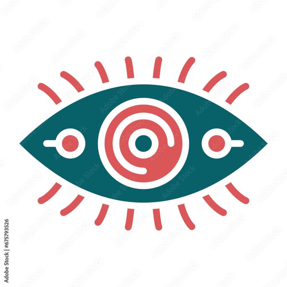 Obraz premium Vector Design Vision Icon Style