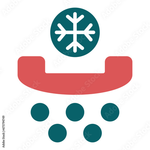 Vector Design Cold Calling Icon Style
