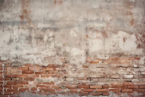 Grungy urban brick wall texture in high resolution