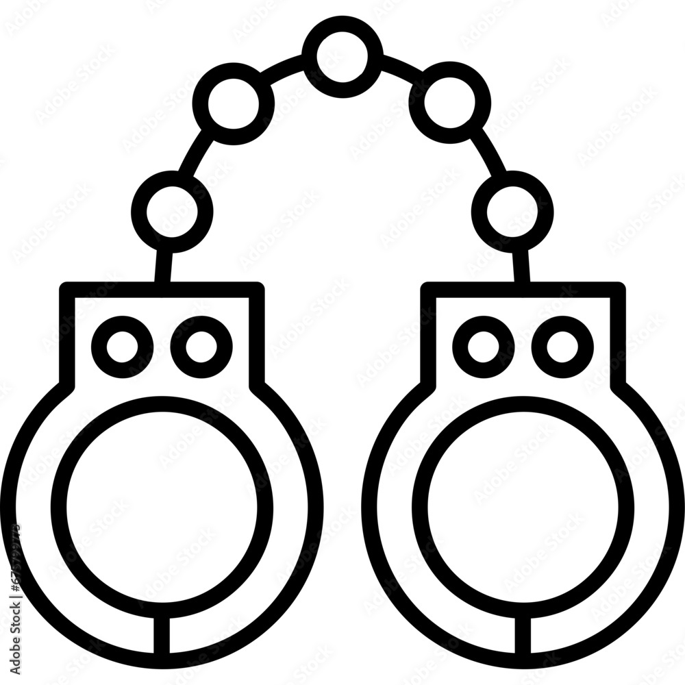 Handcuffs Icon Handcuffs Icon