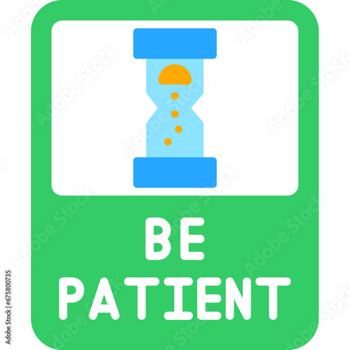 Be Patient Icon