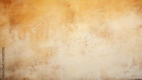 Colour old concrete wall texture background. Close Up retro plain cream color cement wall background texture. Design paper vintage parchment element show or advertise or promote product on display. © Xabrina