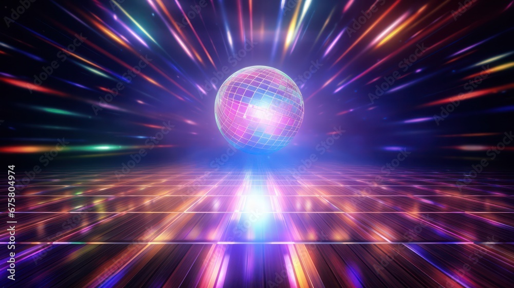 Obraz premium Dazzling Disco Ball 