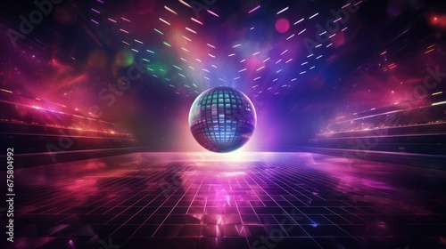 Dazzling Disco Ball  © Left