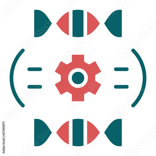 Genetic Engineering Icon Style