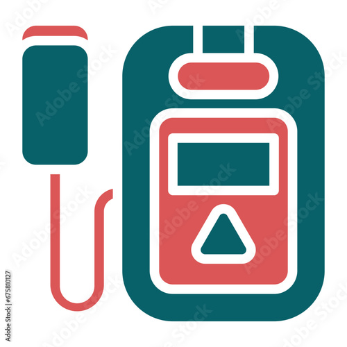 Defibrillator Icon Style