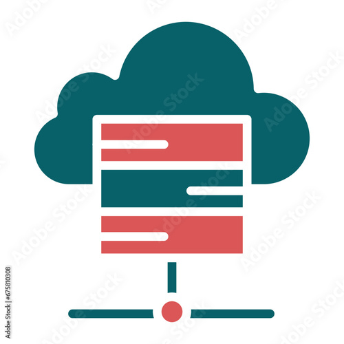 Cloud Storage Icon Style