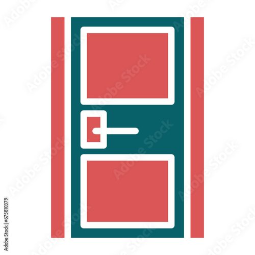 Electric Door Icon Style