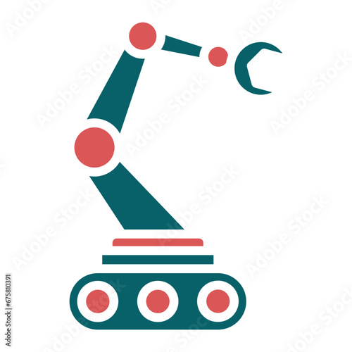 Autonomous Robotics Icon Style © designing ocean