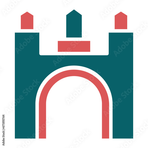 Dubai Gate Icon Style