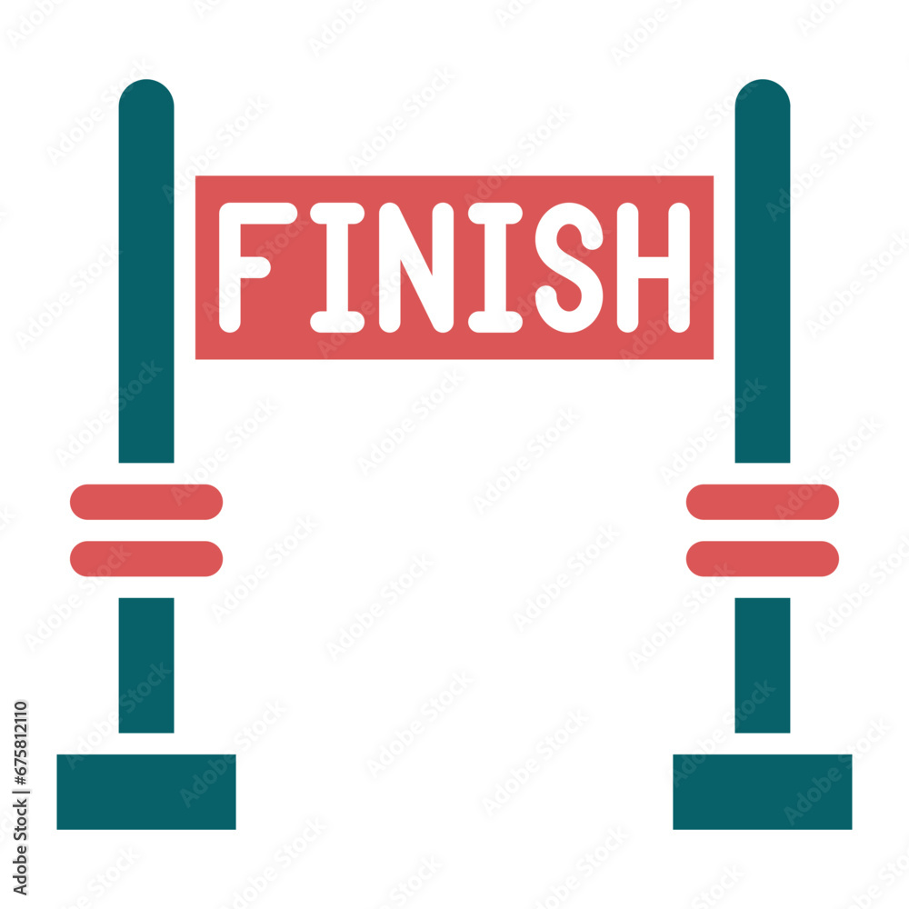 Finish Icon Style Finish Icon Style