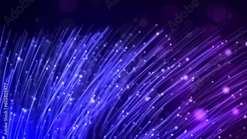 Optical Fiber Streaks Background