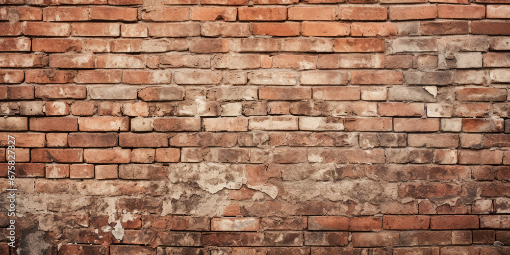 Old brick wall texture background