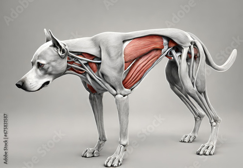 Dog Body Structure Anatomy, Visualization of Dog Body Anatomy