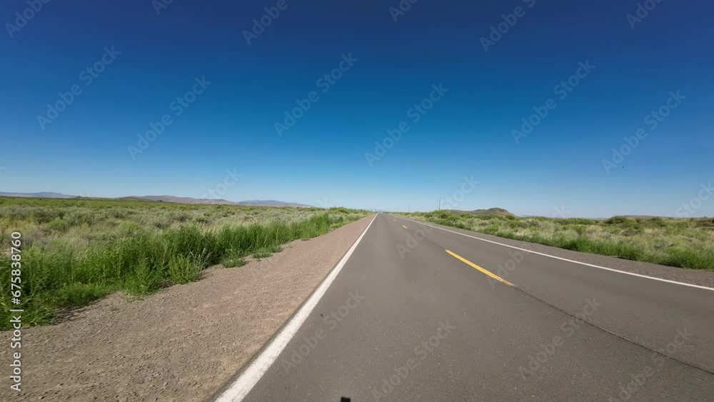 Volcanic Legacy Scenic Byway Lower Klamath Lake 161 West 01 Rear View Driving Plates California USA Ultra Wide Volcanic Legacy Scenic Byway Lower Klamath Lake 161 West 01 Rear View Driving Plates California USA Ultra Wide