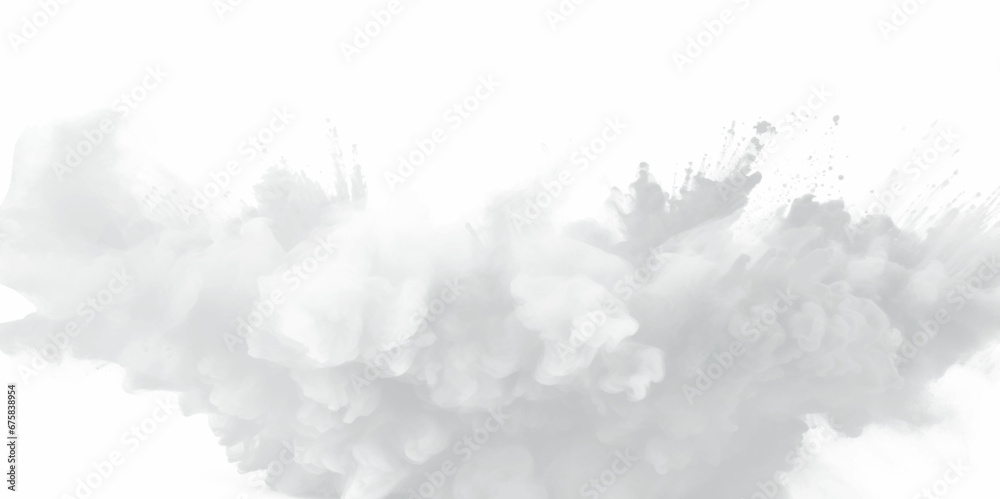 Black powder explosion with dark colors isolated white background. Abstract powder splatted on white background, freeze motion of black powder exploding or throwing black powder. Black powder explosion with dark colors isolated white background. Abstract powder splatted on white background, freeze motion of black powder exploding or throwing black powder.