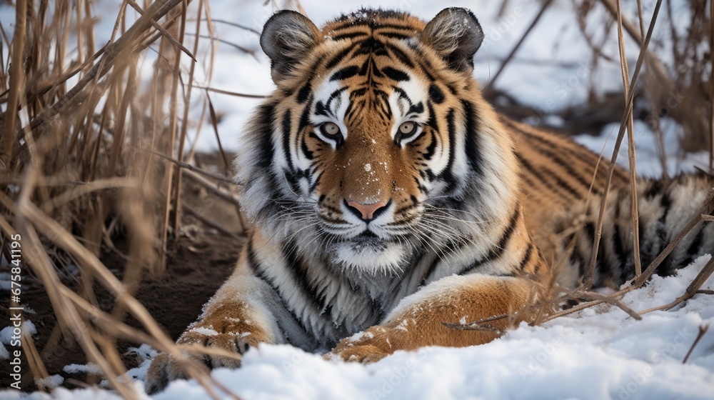 Obraz premium Trans-Siberian Tiger