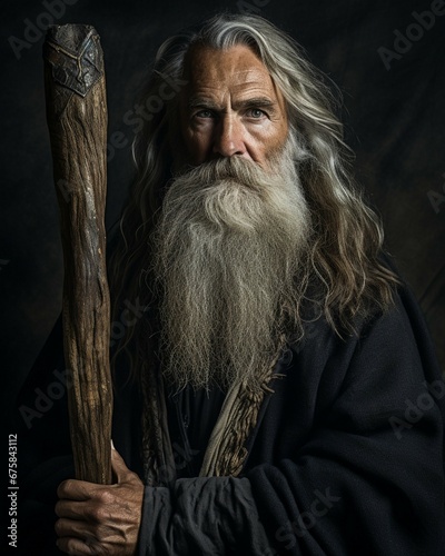 Wise old druid © LinzArt