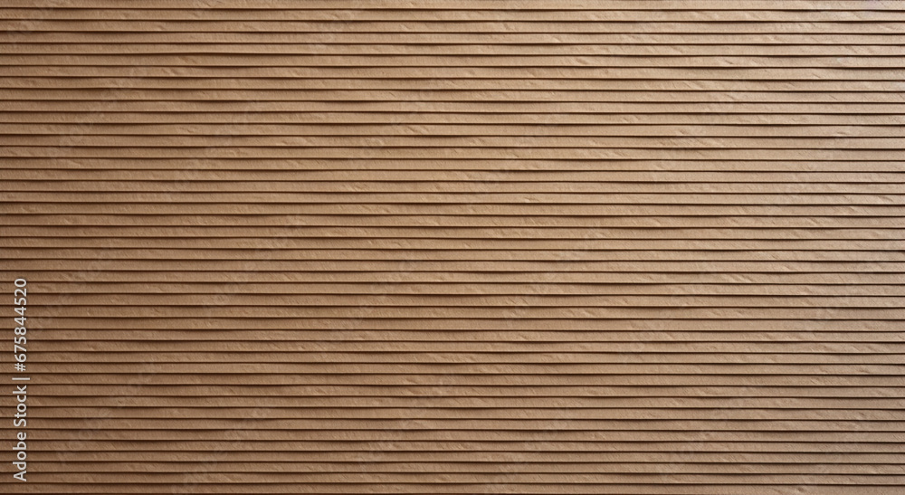 cardboard texture, stripe pattern. Generative Ai. cardboard texture, stripe pattern. Generative Ai.
