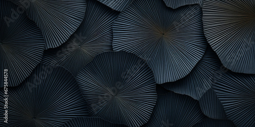 abstract dark blue background. Generative Ai.