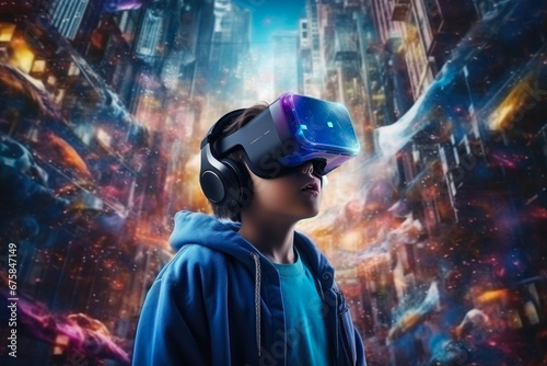The VR Frontier: Where Reality and Imagination Converge © AIproduction