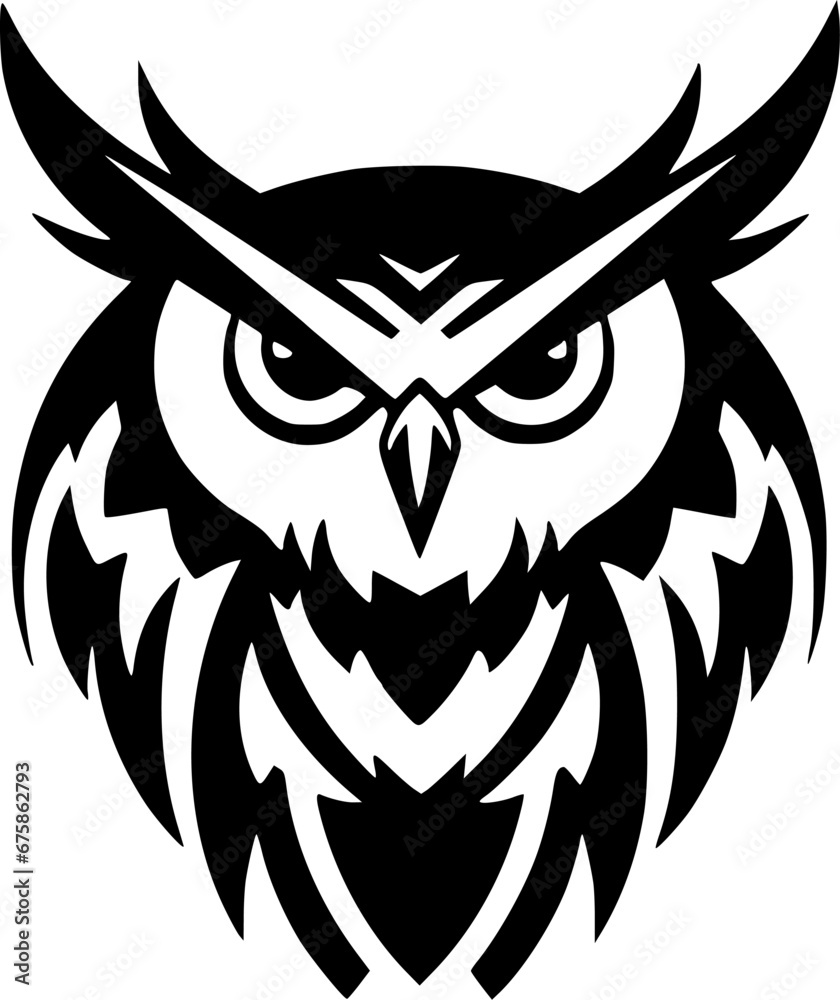 Owl | Minimalist and Simple Silhouette - Vector illustration Owl | Minimalist and Simple Silhouette - Vector illustration