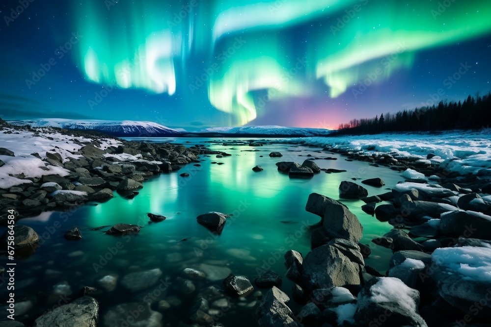 Aurora Ray Splendor: The Dance of Nature's Ethereal Light