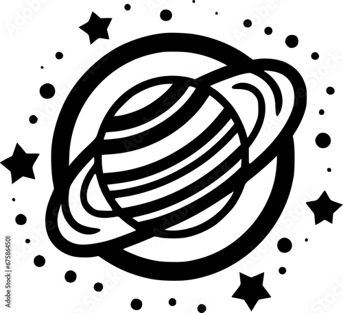 Galaxy - High Quality Vector Logo - Vector illustration ideal for T-shirt graphic
