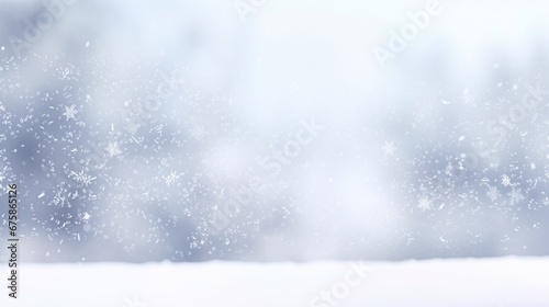 Winter Wonderland: Abstract Seasonal Backdrops