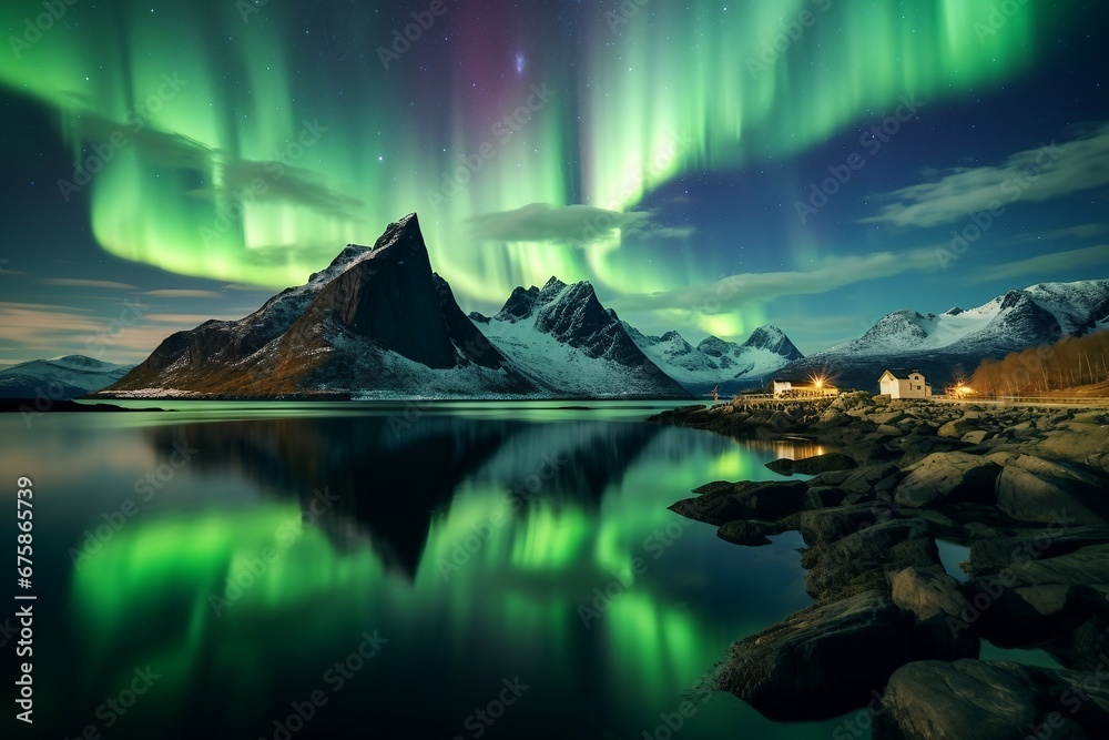 Aurora Symphony: Nature's Breathtaking Light Show
