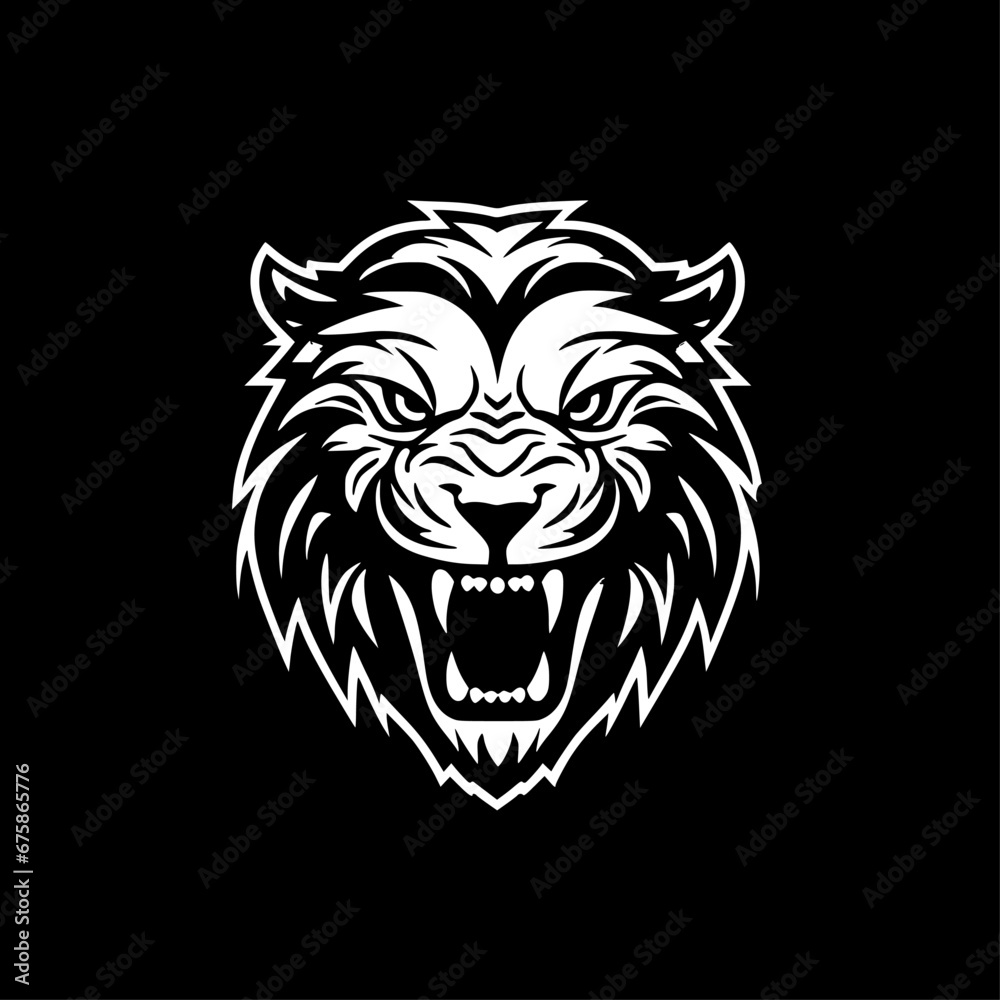 Tiger - High Quality Vector Logo - Vector illustration ideal for T-shirt graphic