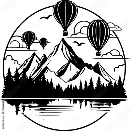 Travel - High Quality Vector Logo - Vector illustration ideal for T-shirt graphic