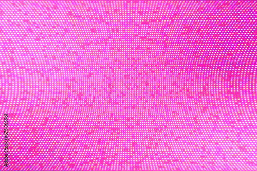 Abstract pink background with curving dot lines.