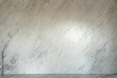 Vászonkép decorative stucco in gray tones on the wall in room