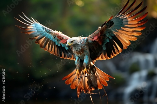 Eagle Majesty: Embracing the Realm of Nature's Soaring Beauty © Teps
