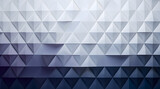 Cool-toned triangle pattern with a gradient from white to blue.