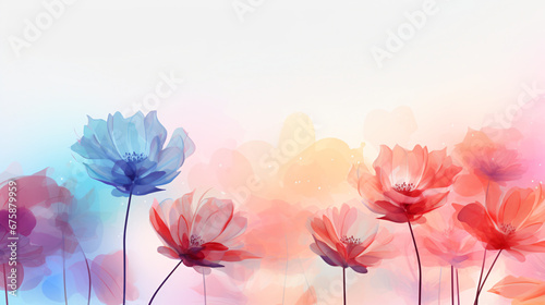 Floral Background for Captivating Presentations and Artistic Displays © ShadowHero