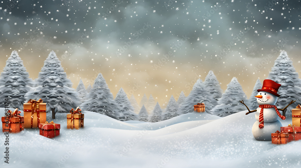 Christmas beautiful background for screensaver