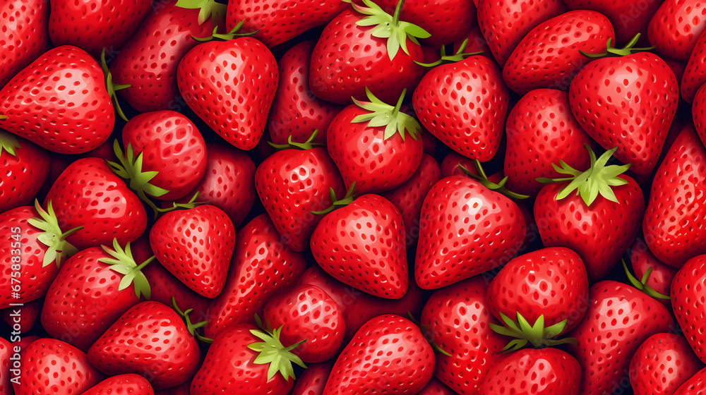 strawberries in the market strawberries in the market