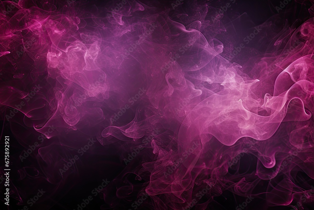 texture of soft magical transparent pink smoke on a black backdrop texture of soft magical transparent pink smoke on a black backdrop