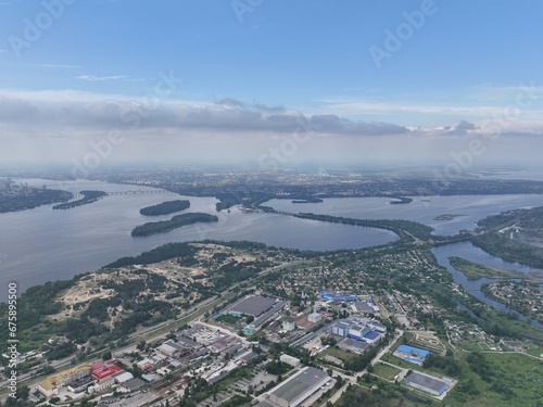 View of the city of Dnipro, Ukraine © Andrey