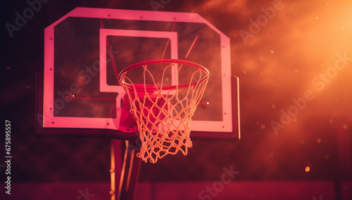 basketball hoop and net © Mynn Shariff